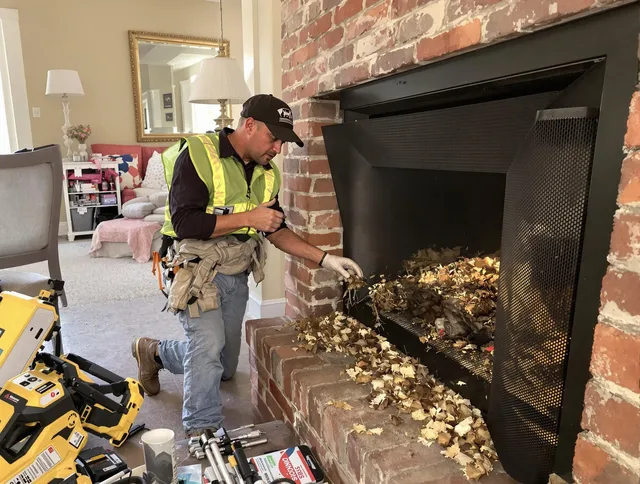 Safe screening installation by Kissimmee Chimney Sweep in Kissimmee, FL