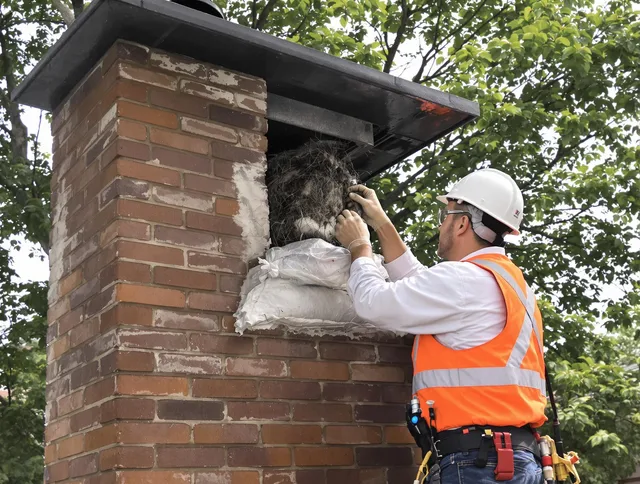 Humane removal of debris and animals by Kissimmee Chimney Sweep in Kissimmee, FL