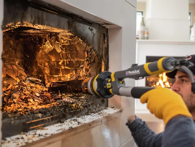 Professional chimney cleaning by Kissimmee Chimney Sweep in Kissimmee, FL