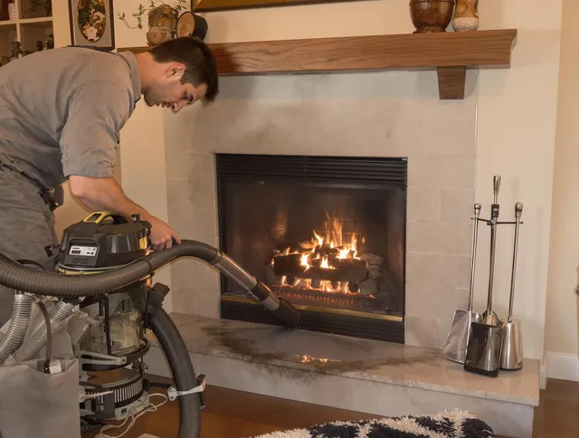 Routine fireplace upkeep by Kissimmee Chimney Sweep in Kissimmee, FL